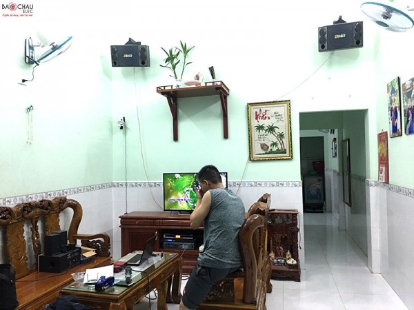 Bộ dàn karaoke BMB trị giá 24 triệu của gia đình anh Trọng ở Bình Dương (BMB 880C, SAE PKM 6.5, FX-9MK, BBS B900)