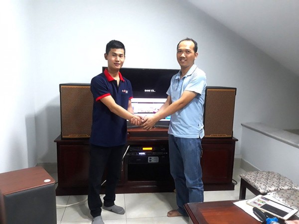Bộ dàn karaoke hay của gia đình anh Thương ở Trảng Bom ( KTWO 12, Arirang ASIII, UGX12 Plus, DP 9200, Famous 3206)