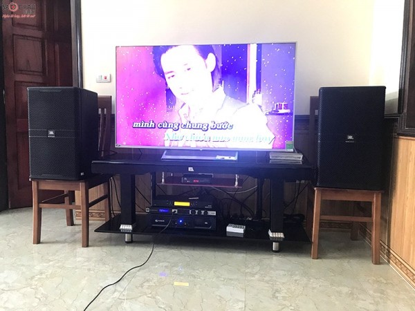 Bộ dàn karaoke JBL của gia đình anh Thư ở Phú Thọ (JBL 4012, JBL KX180, Crown T5, BCE UGX12 Plus)