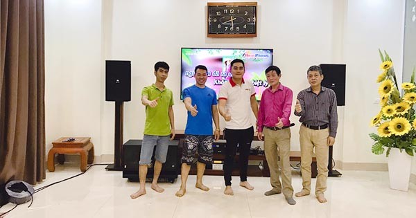 Bộ dàn karaoke JBL cao cấp của anh Hà tại La Phù, Hà Nội ( KP4012, Famous 7406, SAE CT6000, KX180, VIP-3000, BJ-W66Plus)