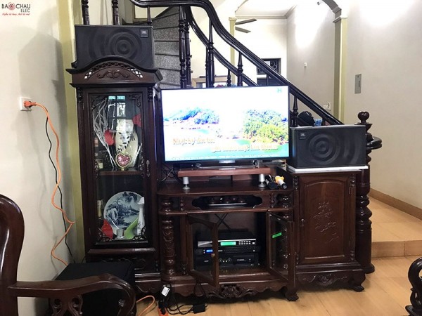 Bộ dàn karaoke JBL của gia đình chú Mạnh ở Long Biên ( JBL MK10, SAE CT3000, FX 9MK, U900 Plus New, R10SW)