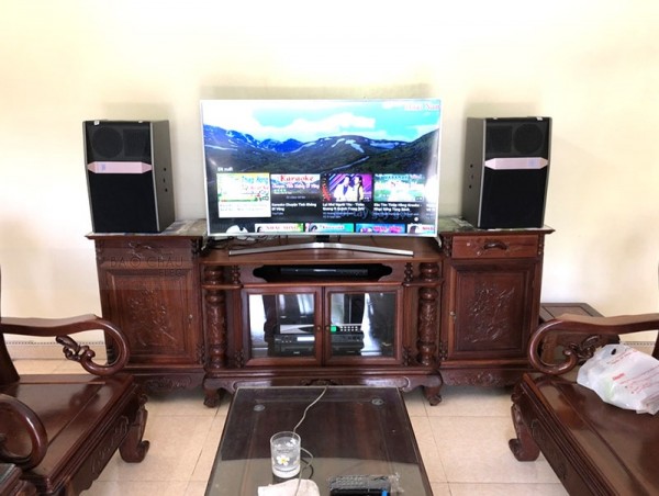 Bộ dàn karaoke JBL trị giá hơn 25 triệu của gia đình anh Dân ở Hà Nam ( Ki 510, CT6000, X5 Plus, U900 Plus)