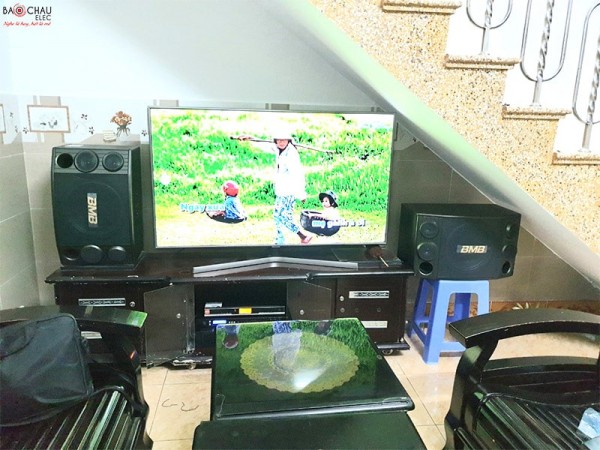 Dàn karaoke BMB của gia đình anh Tuấn ở Cẩm Lệ, Đà Nẵng ( BMB 2000SE, Famous 3208, FX 9MK, BBS B900)