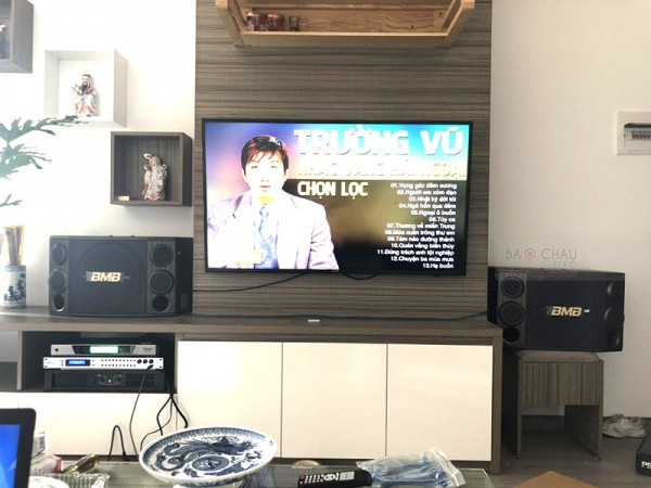 Dàn karaoke BMB trị giá hơn 31 triệu cho gia đình anh Pháp ở Bắc Ninh ( 2000SE, BCE 6200, DSP 9000, UGX12)
