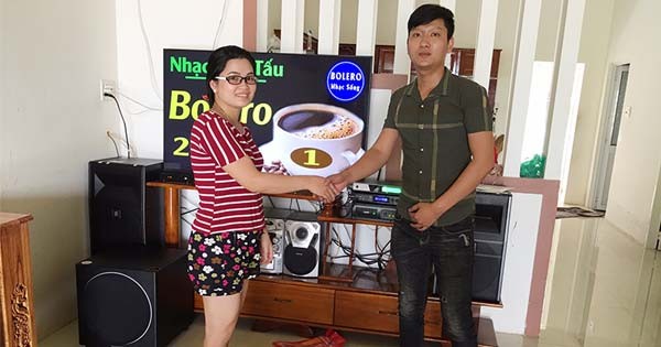 Lắp đặt dàn karaoke gia đình hay, giá rẻ cho anh Dũng ở Long Thành, Đồng Nai ( JBL Ki82, SAE CT6000, DP-9200+, BCE UGX12, sub 1000)