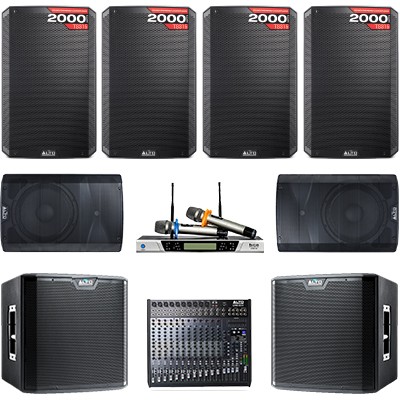 Dàn âm thanh hội trường, sân khấu BC-ALTO 07 (liền công suất) (Alto TS315, Alto TX212, Alto TS318S, Alto Live1604,...)