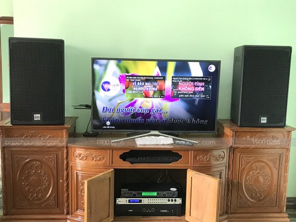 Bộ dàn karaoke Alto của gia đình anh Long ở An Dương, Hải Phòng ( Alto AT2000, SAE CT6000, DSP 9000, BCE U900 Plus X)