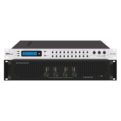 Combo KM04 (SoundStandard TX650Q+ Bksound DSP-9000)