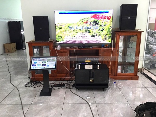 Bộ dàn karaoke JBL VIP của gia đình anh Hội ở Vũng Tàu ( JBL 4012, BJ-W66 Plus, JBL KX180, Famous 7406, AR 3600 WTK, UGX12 Plus)