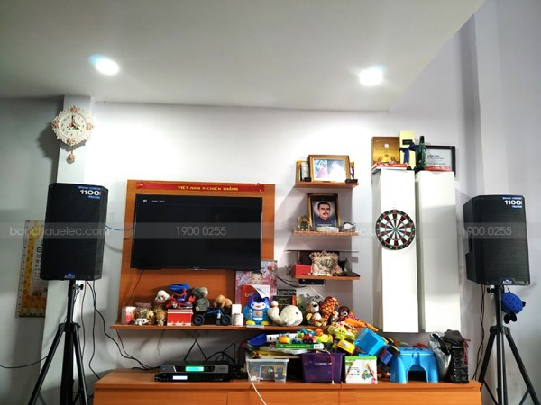 Dàn karaoke Alto cho gia đình anh Giang ở Gò Vấp ( Alto TS212W, X5 Plus, BCE UGX12 Luxury)