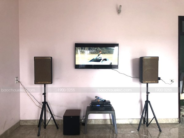 Dàn karaoke của gia đình anh Tiến ở Yên Phong, Bắc Ninh ( KTWO 12, Jamo J12, BCE 8200, BCE 9200+, BCE UGX12)