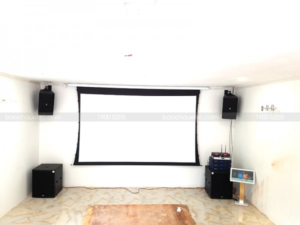 Lắp đặt dàn karaoke gia đình VIP cho anh Nguyên ở Đà Lạt