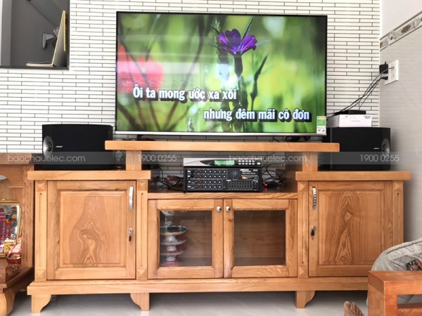 Lắp đặt dàn karaoke Bose cho gia đình anh Toàn ở Bình Tân ( 301 seri 5, 303E Classic, U900 Plus New)