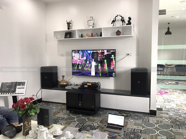 Dàn karaoke JBL cao cấp của gia đình chị Thảo ở Cẩm Lệ, Đà Nẵng (JBL 4012, sub BIK W66, TX650Q, X5 Plus, UGX12 Gold, Plus 4TB)