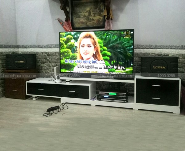Lắp đặt dàn karaoke BIK cho gia đình anh Tân ở Từ Liêm, Hà Nội ( BIK 668, BKsound DP-35000, U900 Plus X)