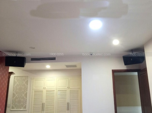 Lắp đặt dàn karaoke cao cấp cho gia đình anh Nhã ở khu đô thị Bắc An Khánh ( Domus 6100, A120PWAS, Famous 7406, KX180, Plus 4TB, 22 inch, UGX12)