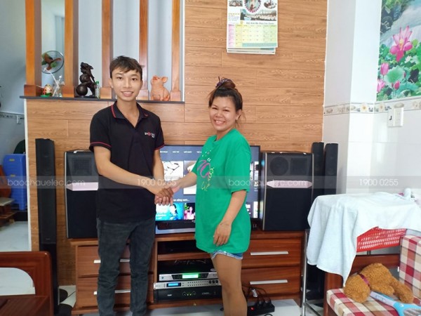 Lắp đặt dàn karaoke JBL trị giá 25 triệu tại HCM (JBL ki512, SAE CT6000, DSP9000, BCE UGX12)