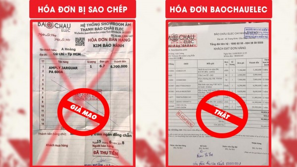 Cảnh báo tình trạng giả mạo thương hiệu Bảo Châu Elec 