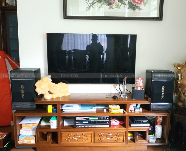 Dàn karaoke cho gia đình anh Thành ở Đống Đa, Hà Nội (BIK BJ-S768 , BKsound DP-3500, BCE U900 Plus New)