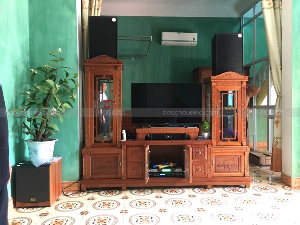 Dàn karaoke gia đình anh Cầu ở Vũ Ninh, Bắc Ninh (Alto At2000, 604No8, Dp9200+, BCE 6200, BCE UGX12)