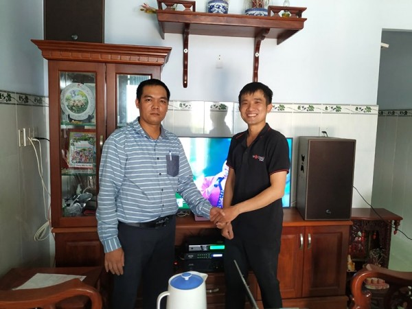 Lắp đặt dàn karaoke Alto cho gia đình anh Lợi ở Hóc Môn (Alto BLS12+, Alto AT700, Alto AK600, UGX12 Luxury)