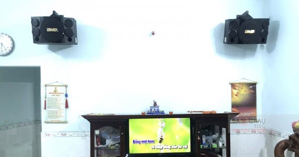 Dàn karaoke BMB cho gia đình anh Lưu ở Bình Chánh (BMB CSE312, SAE CT6000, DSP9000, U900 PlusX)