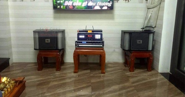 Lắp đặt dàn karaoke JBL cho gia đình anh Ngọc ở Hà Huy Tập (JBL RM10II, BKsound 3500, BBS B900)
