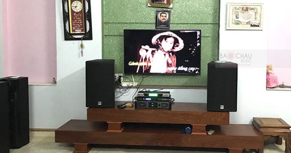 Dàn karaoke Alto của gia đình anh Kỳ ở Đông Sơn, Thanh Hóa (Alto At2000, 9200 Bluetooth, SAE Lexpro PXM7, UGX12 Luxury)