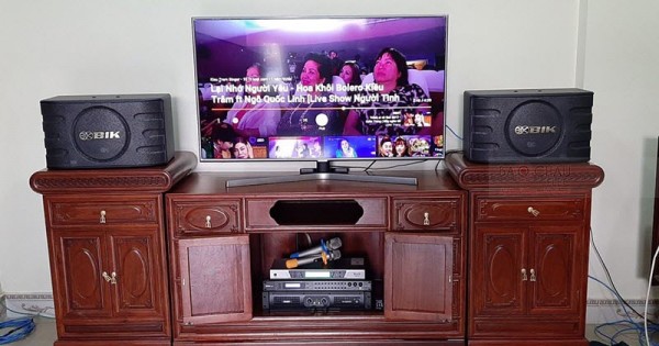 Dàn karaoke BIK cho gia đình anh Thuyết ở Thái Nguyên (BIK 668, CT3000, DSP 9000, BCE UGX12)