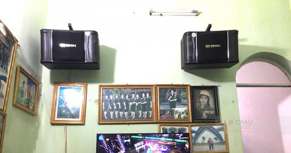 Dàn karaoke BIK cho gia đình anh Tú ở Quế Võ, Bắc Ninh (BIK 968, SAE CT6000, DSP-9000, BCE UGX12)