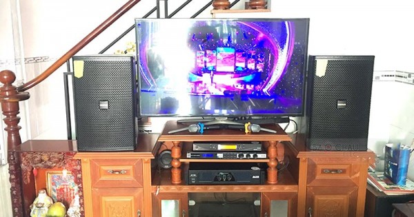 Dàn karaoke Domus cực hay cho gia đình anh Trình ở Biên Hòa (Domus DP6120, Alto At700, JBL KX180, BCE UGX12 Plus)
