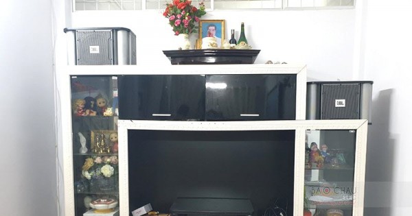 Dàn karaoke JBL cho gia đình cô Trương ở Hải Châu, Đà Nẵng (JBL RM10II, 303E Classic, Jarguar 305)
