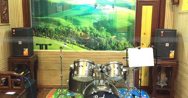 Dàn karaoke JBL cho gia đình chú Lâm ở Khương Trung, HN (Kes6100 MKII, A120WAS, SAE CT6000, JBL KX180)