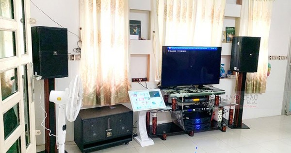 Dàn karaoke JBL VIP của gia đình anh Đăng ở Phong Điền (JBL 4012, BJ-W66 Plus, Xli2500, KX180, VIP 3000, K1 3TB)