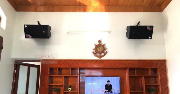 Lắp đặt dàn JBL cao cấp cho gia đình anh Hội ở Bắc Giang (JBL MTS12, Crown T7, JBL KX180, JBL VM300)