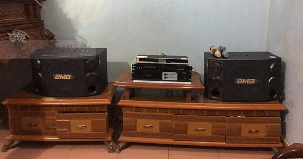 Lắp đặt dàn karaoke cho gia đình anh Nhịp ở Bắc Ninh (BMB 2000C, X5 Plus, Famous 3206, BBS B900)