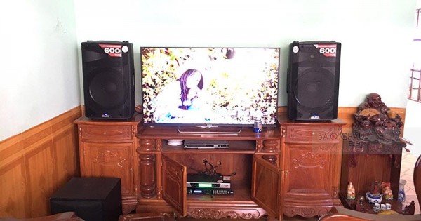 Dàn karaoke Alto của gia đình anh Chương ở Biên Hòa (Alto TX215, BCE DP9200+, BCE UGX12)