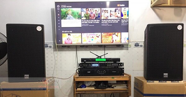 Dàn karaoke Alto gia đình anh Hiếu ở Biên Hòa (Alto AT2000, SAE CT6000, BCE DP9200+, U900 PlusX)
