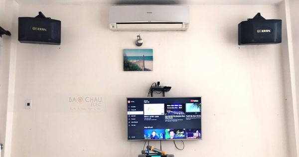 Dàn karaoke BIK cực hay cho gia đình chú Vân ở Tân Phú (BIK BQ-S63, 203 Gold Bluetooth, BCE UGX12)