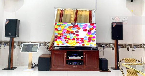 Dàn karaoke JBL cao cấp của gia đình anh Sáng ở Hậu Giang (JBL MTS12, Jamo J12, AAP TD8004, JBL KX180)
