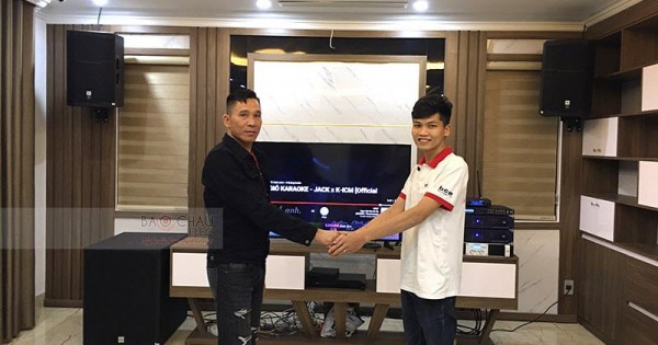Dàn karaoke JBL siêu VIP cho gia đình anh Tâm ở Cẩm Phả (PRX412M, Alto SX18+, Famous 7208, BCE 9200+, JBL VM300)