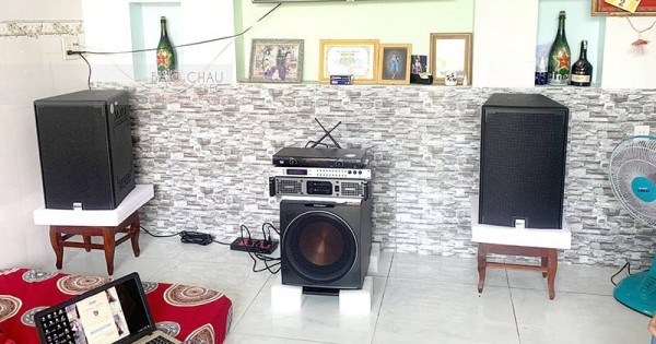Lắp đặt dàn karaoke Alto cho gia đình anh Thiện ở Long Xuyên (Alto AT2000, Paramax 2000, Lexpro PXM5, DSP-9000, U900 PlusX)