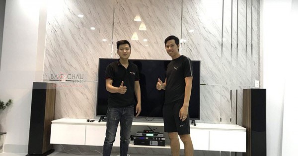Bộ dàn Paramax của gia đình anh Tuấn Anh ở Biên Hòa (Platinum D88, Famous 3206, JBL KX180, BCE UGX12)