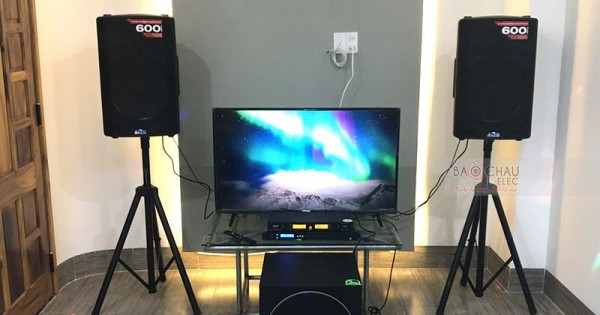 Dàn karaoke Alto cho gia đình anh Điệp ở Quảng Nam (Alto TX215, Paramax 1000, FX 9MK, AAP K500)