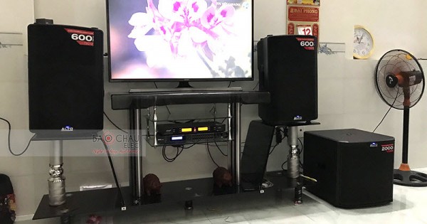 Dàn karaoke Alto cho gia đình anh Tâm ở Trảng Bom, Đồng Nai (Alto TX212, TS312, DSP-9000, AAP K500)
