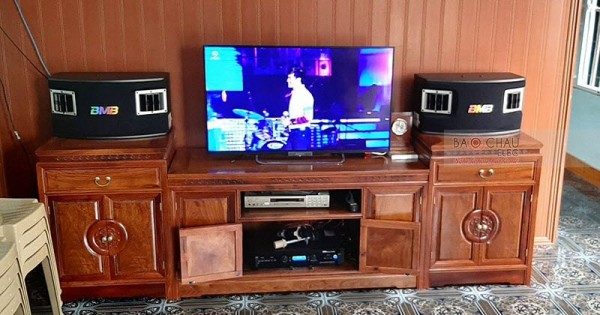 Dàn karaoke BMB cho gia đình anh Tùng ở Hải Dương (BMB 450SE, Bksound DP6000)