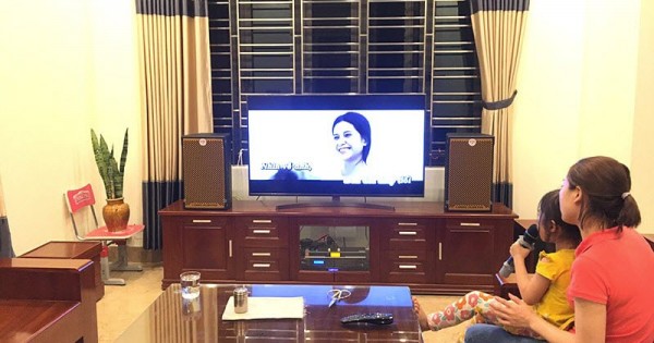 Dàn karaoke gia đình anh Cường ở An Lão, Hải Phòng (Ktwo 10, Jamo J12, AAP TD8004, DSP-9000, BBS B900)