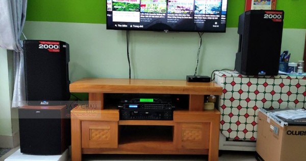 Dàn karaoke Alto cho gia đình chú Sơn ở Quận 12 (Alto TS310, Jamo J10, DSP 9000, U900 PlusX)
