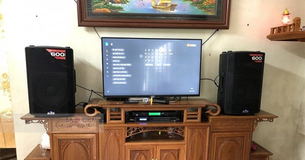 Dàn karaoke Alto của gia đình anh Đông ở Hà Nam (Alto TX212, BKsound DSP-9000, BCE U900 PlusX)