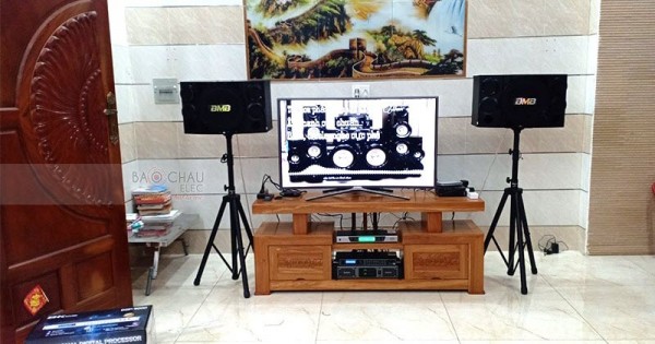 Dàn karaoke BMB gia đình anh Vương ở Bình Tân (BMB CSE 312, SAE Lexpro PXM7, DSP-9000, BCE UGX12)